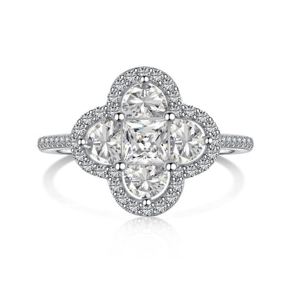 Angela Jewelry]Luxuriöser Bankettring in Blumenform