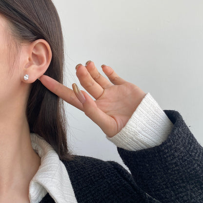 Angela Jewelry]Ovale klassische, würdevolle, elegante Ohrringe