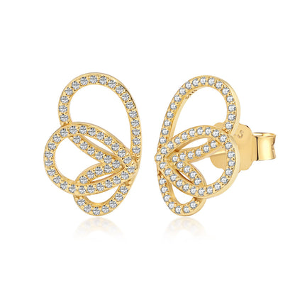 Angela Jewelry]Exquisite Ohrringe in Schmetterlingsform