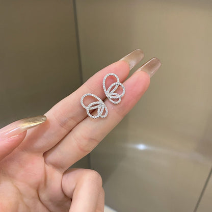 Angela Jewelry]Exquisite Ohrringe in Schmetterlingsform