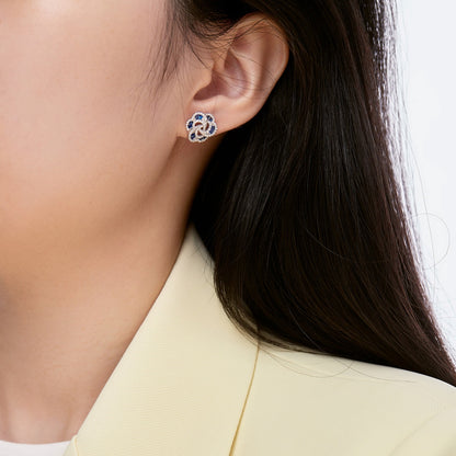 Angela Jewelry]Exquisite Blumenform Tägliche Ohrringe