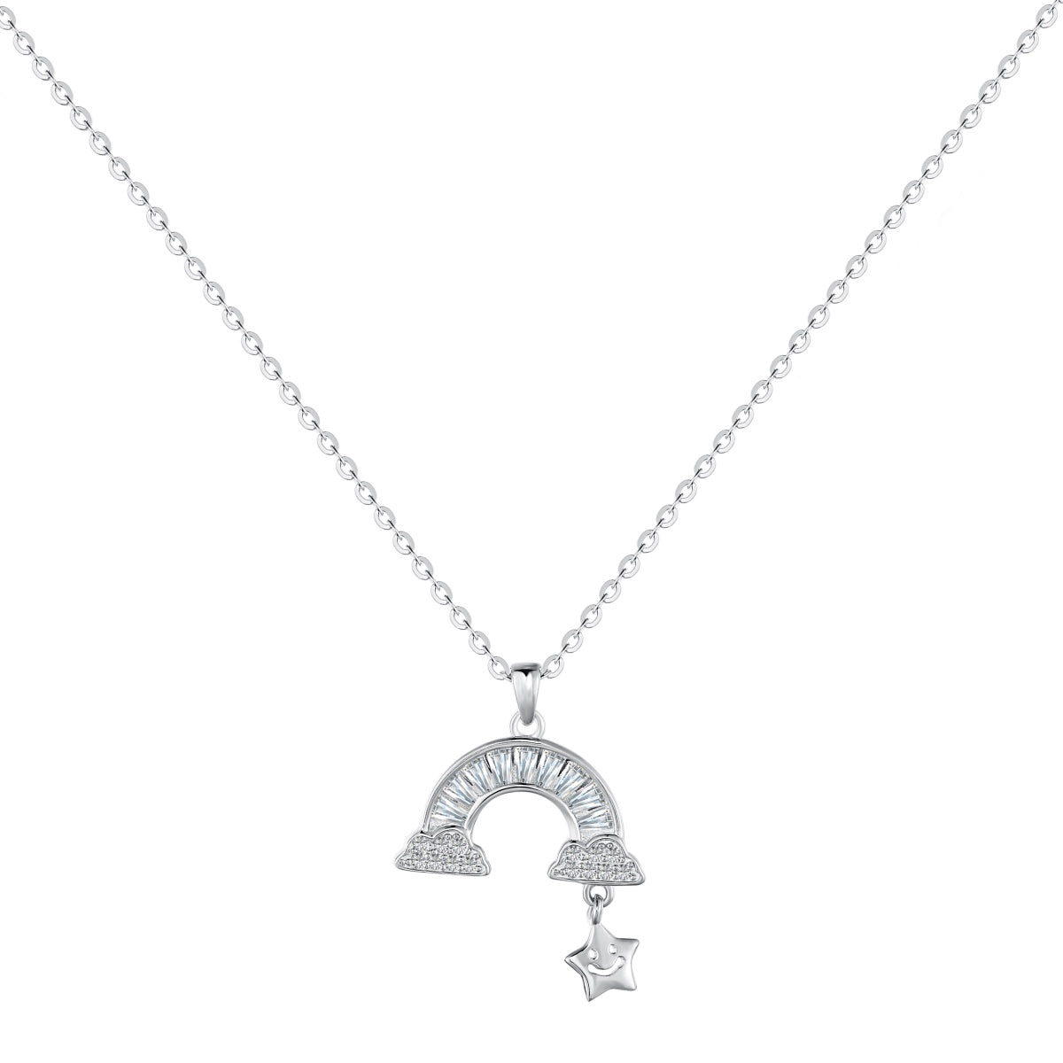 Angela Jewelry]Einzigartige Regenbogen-Stern-Halskette