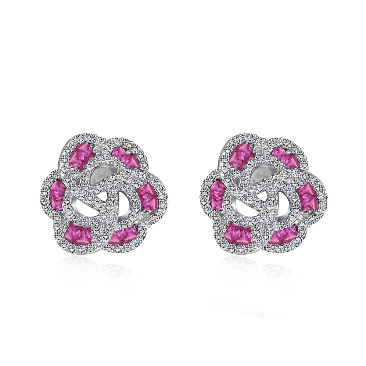 Angela Jewelry]Exquisite Blumenform Tägliche Ohrringe