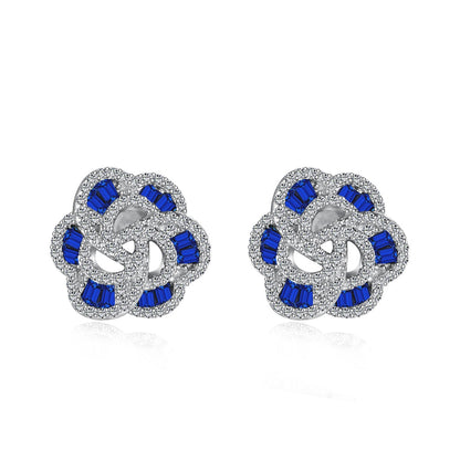 Angela Jewelry]Exquisite Blumenform Tägliche Ohrringe