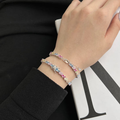 Angela Jewelry]Verziertes, funkelndes Party-Armband mit mehreren Schliffen