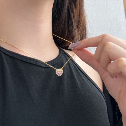 Angela Jewelry]Exquisite Halskette in Herzform