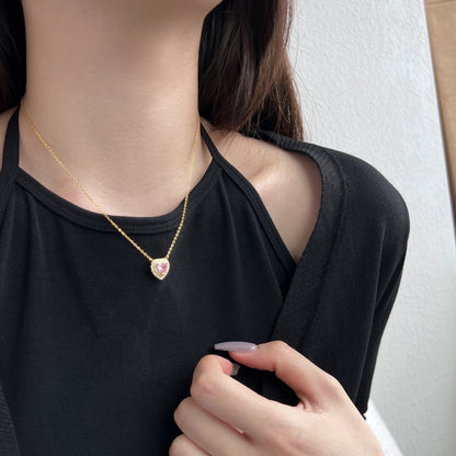 Angela Jewelry]Exquisite Halskette in Herzform
