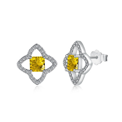Angela Jewelry]Elegante Sternform Princess Cut Tägliche Ohrringe