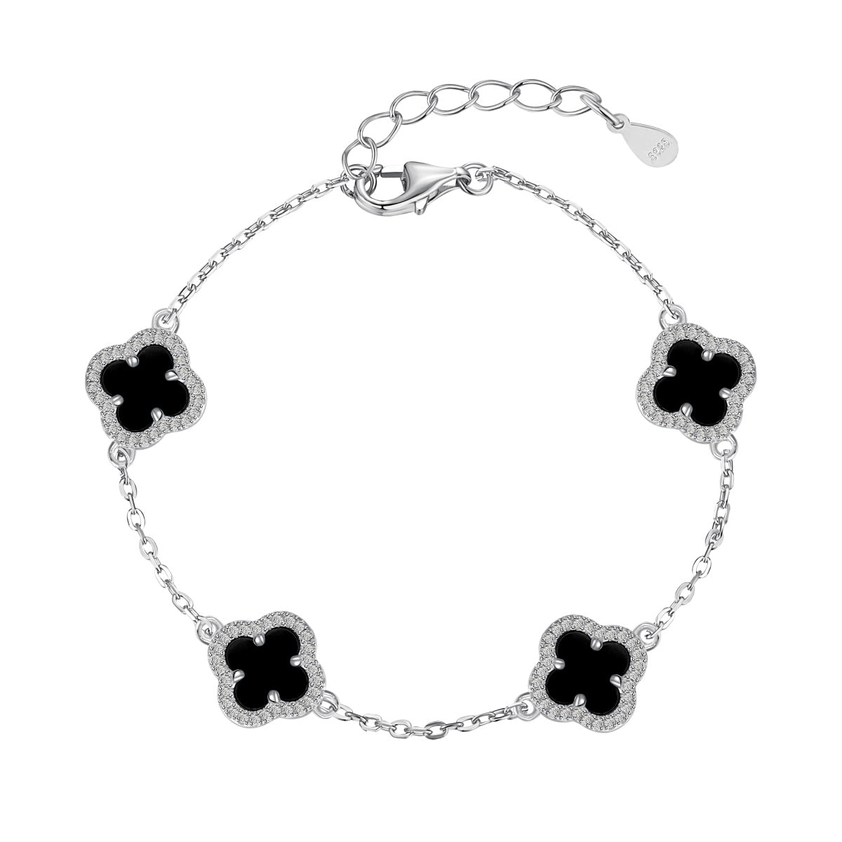 Angela Jewelry]Vierblättriges Kleeblatt Exquisites Armband