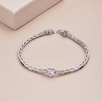 Angela Jewelry] Zartes romantisches Armband in Herzform für Liebhaber