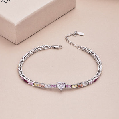 Angela Jewelry] Zartes romantisches Armband in Herzform für Liebhaber