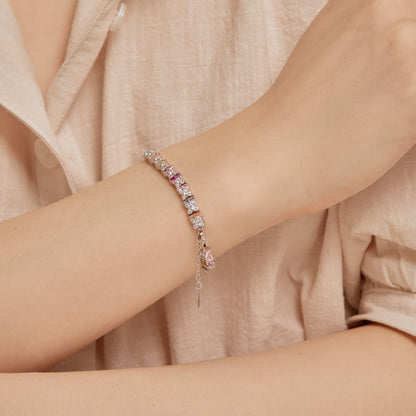 Angela Jewelry]Einzigartiges buntes Armband in Blumenform für den Alltag