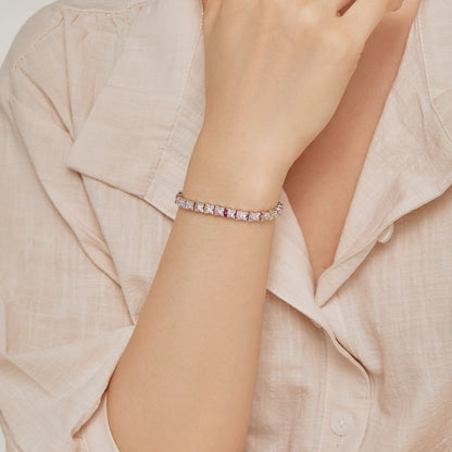 Angela Jewelry]Einzigartiges buntes Armband in Blumenform für den Alltag