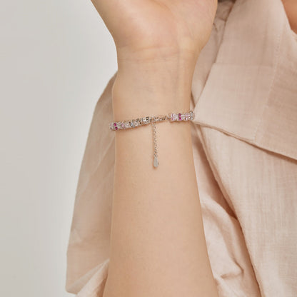 Angela Jewelry]Einzigartiges buntes Armband in Blumenform für den Alltag