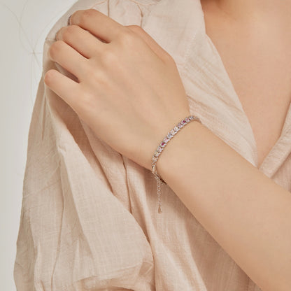 Angela Jewelry]Zartes, buntes Multi-Cut-Armband für den Alltag