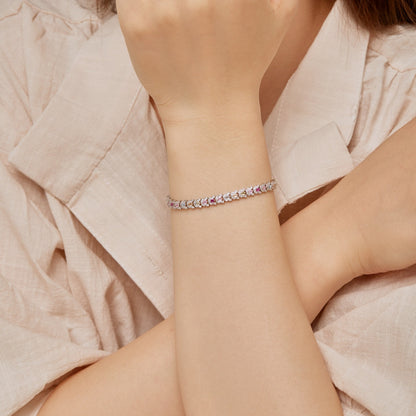 Angela Jewelry]Zartes, buntes Multi-Cut-Armband für den Alltag