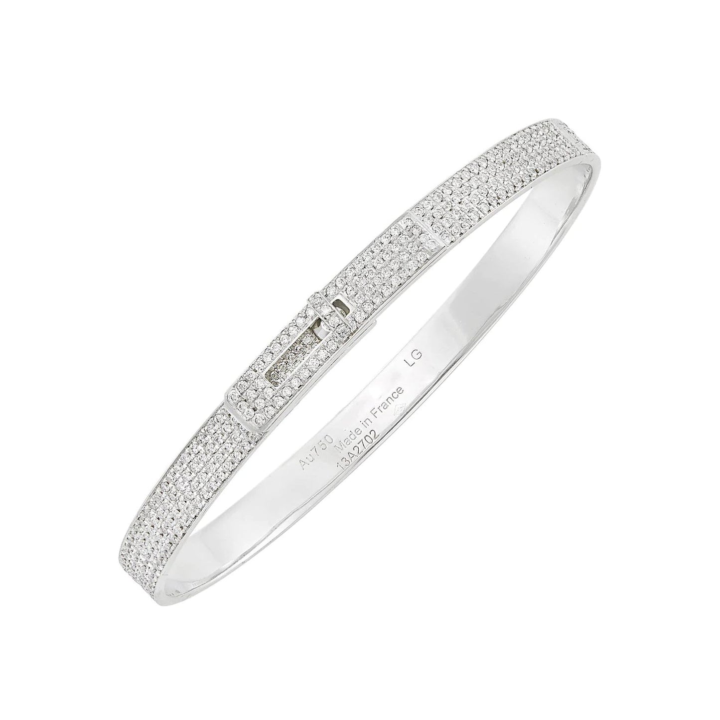 [Angela Jewellery]HM KELLY ARMBAND AUS SILBER MIT VOLLSTÄNDIGEM PAVE-DIAMANT