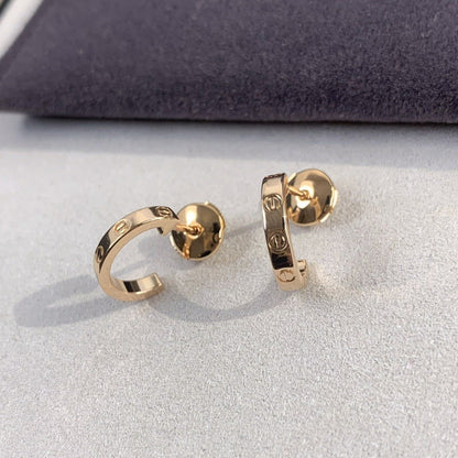 [Angela Schmuck] LIEBE OHRRINGE 2,65MM ROSA GOLD 