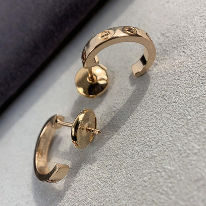 [Angela Schmuck] LIEBE OHRRINGE 2,65MM ROSA GOLD 