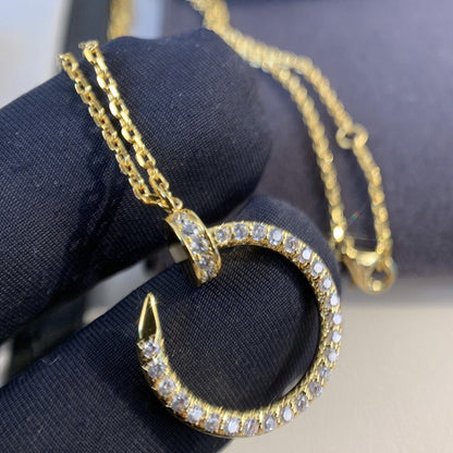 [Angela Schmuck]JUSTE HALSKETTE GOLD DIAMANTEN 