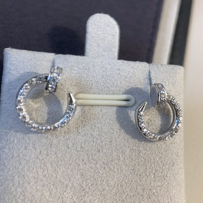 [Angela Schmuck]JUSTE OHRRINGE SILBER DIAMANTEN 