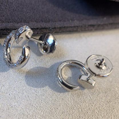 [Angela Schmuck]JUSTE OHRRINGE SILBER DIAMANTEN 