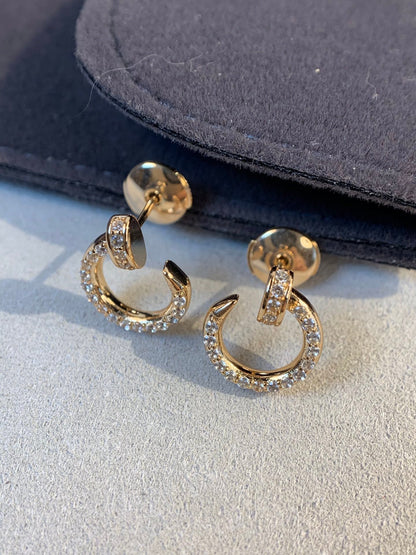 [Angela Schmuck]JUSTE OHRRINGE GOLD DIAMANTEN 