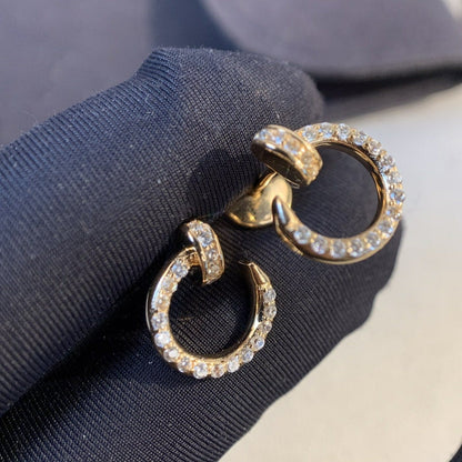 [Angela Schmuck]JUSTE OHRRINGE GOLD DIAMANTEN 