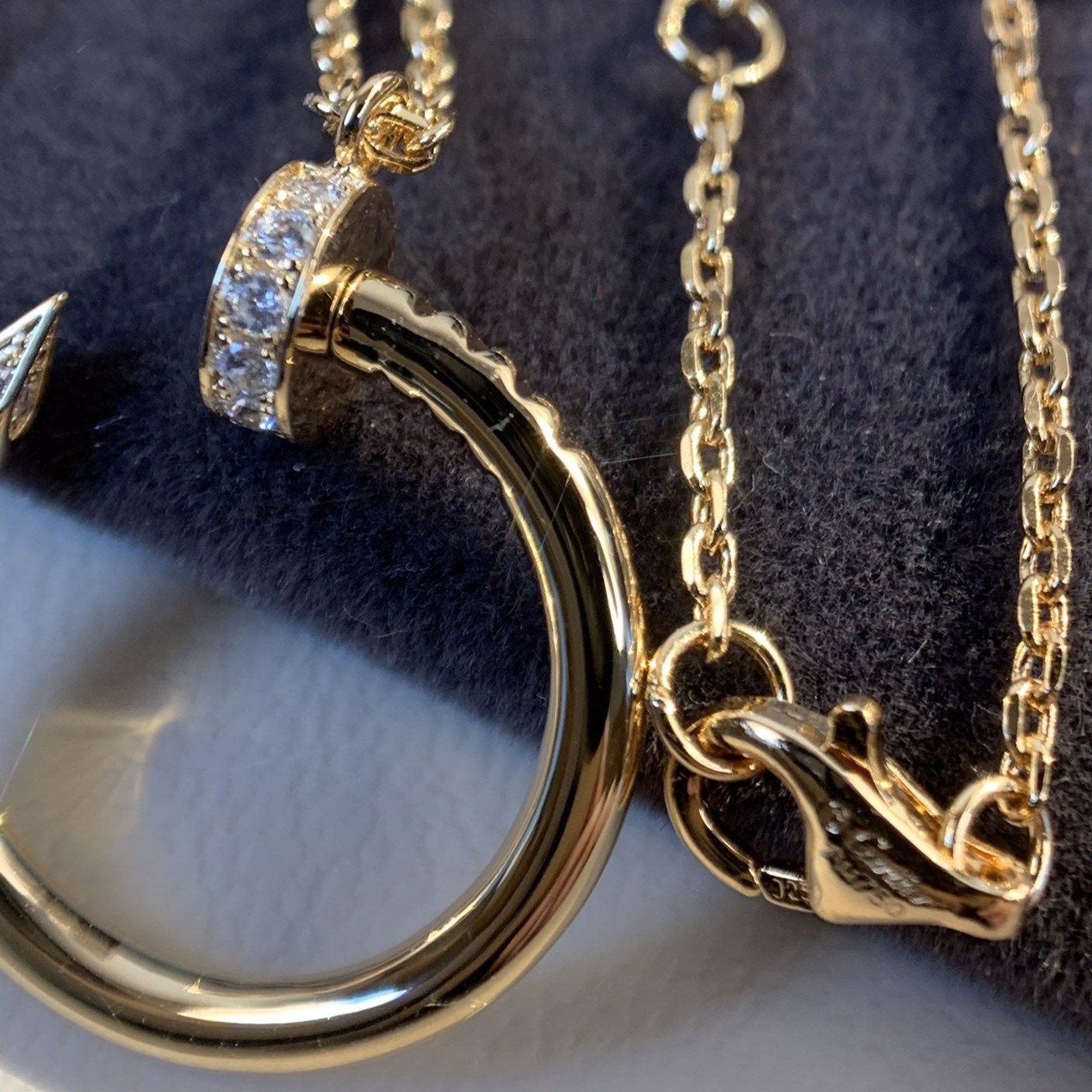 [Angela Schmuck]JUSTE HALSKETTE ROSA GOLD 