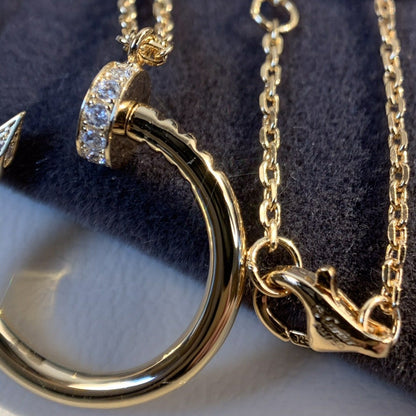 [Angela Schmuck]JUSTE HALSKETTE ROSA GOLD 