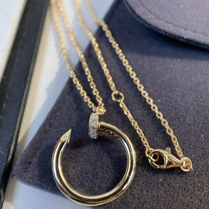 [Angela Schmuck]JUSTE HALSKETTE ROSA GOLD 