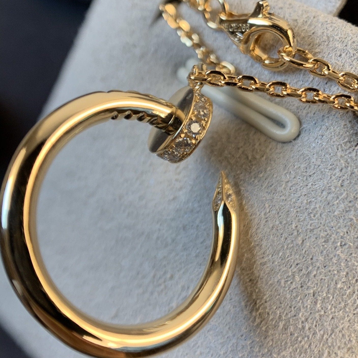 [Angela Schmuck]JUSTE HALSKETTE ROSA GOLD 