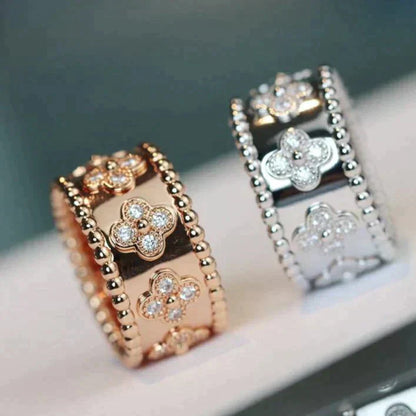 [Angela Schmuck] KLEEBLATT-KALEIDOSKOP-RING 10MM