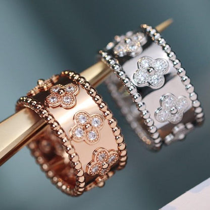 [Angela Schmuck] KLEEBLATT-KALEIDOSKOP-RING 10MM