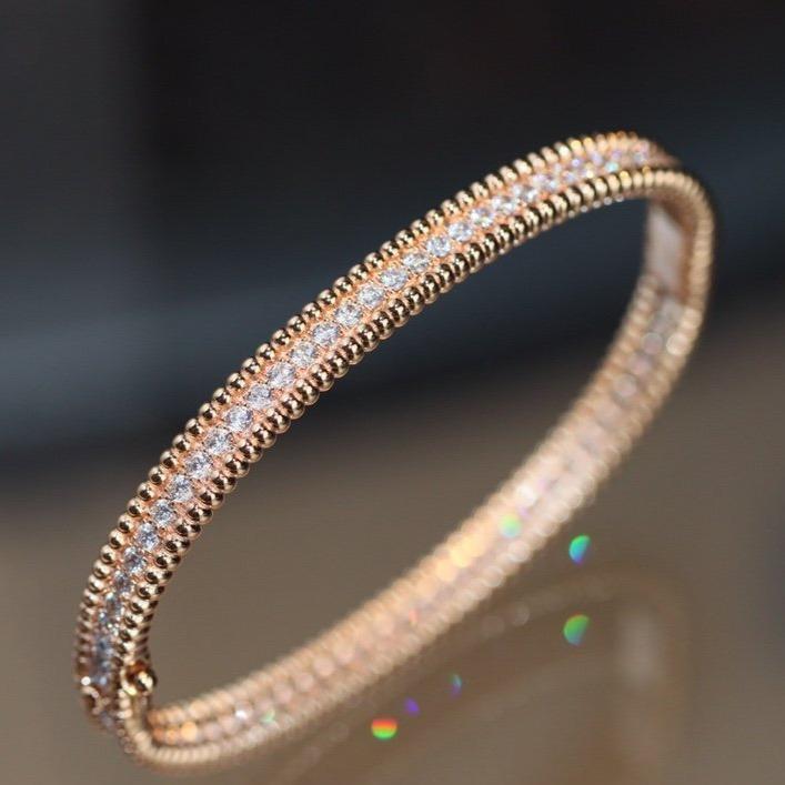 [Angela Jewellery]PERLEE DIAMANTEN ARMBAND 1 REIHE 