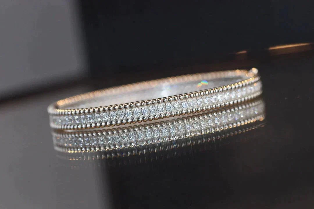 [Angela Jewellery]PERLEE DIAMANTEN ARMBAND 1 REIHE 