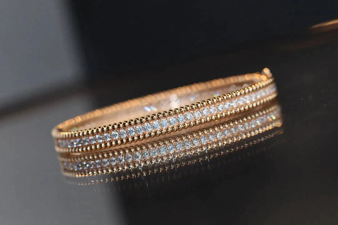 [Angela Jewellery]PERLEE DIAMANTEN ARMBAND 1 REIHE 