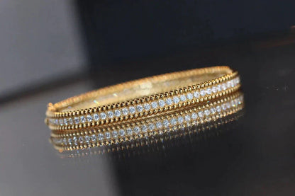 [Angela Jewellery]PERLEE DIAMANTEN ARMBAND 1 REIHE 