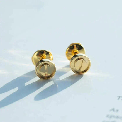 [Angela Schmuck] LIEBE OHRRINGE GOLD 10MM