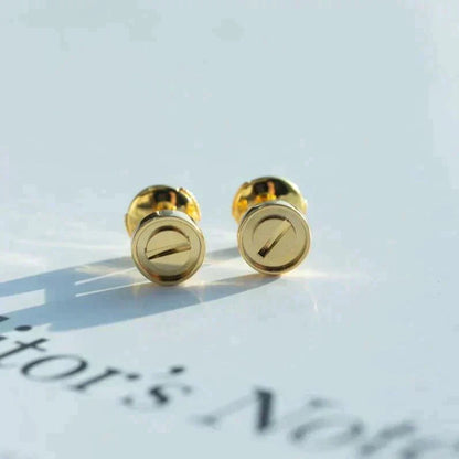 [Angela Schmuck] LIEBE OHRRINGE GOLD 10MM