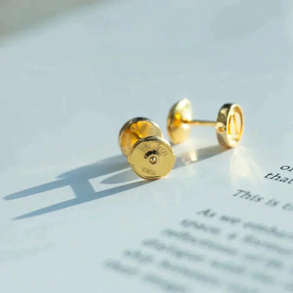 [Angela Schmuck] LIEBE OHRRINGE GOLD 10MM