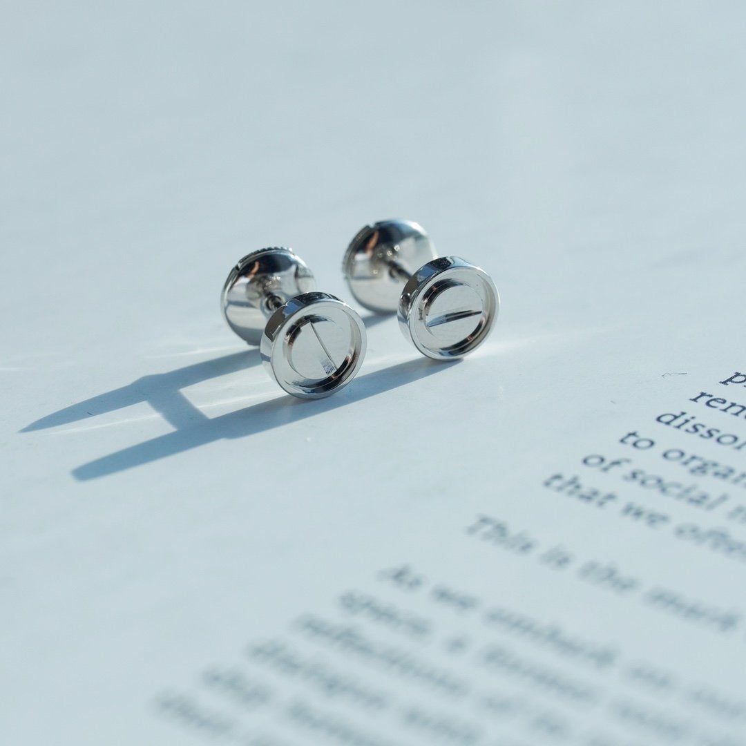 [Angela Schmuck]Liebesohrringe Silber 10mm