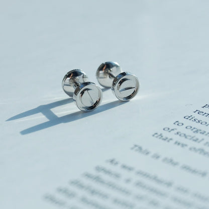 [Angela Schmuck]Liebesohrringe Silber 10mm