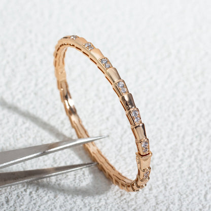 [Angela Jewellery]SERPENTI ARMBAND ROTGOLD DIAMANT