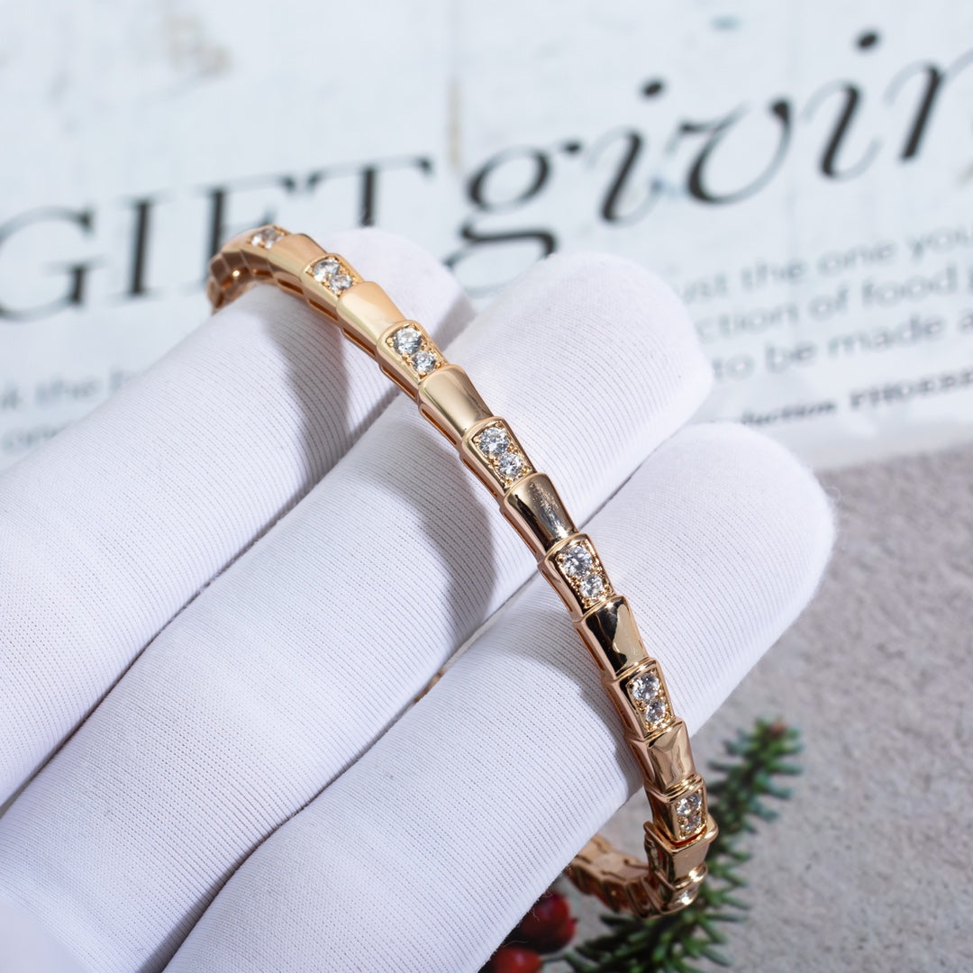 [Angela Jewellery]SERPENTI ARMBAND ROTGOLD DIAMANT