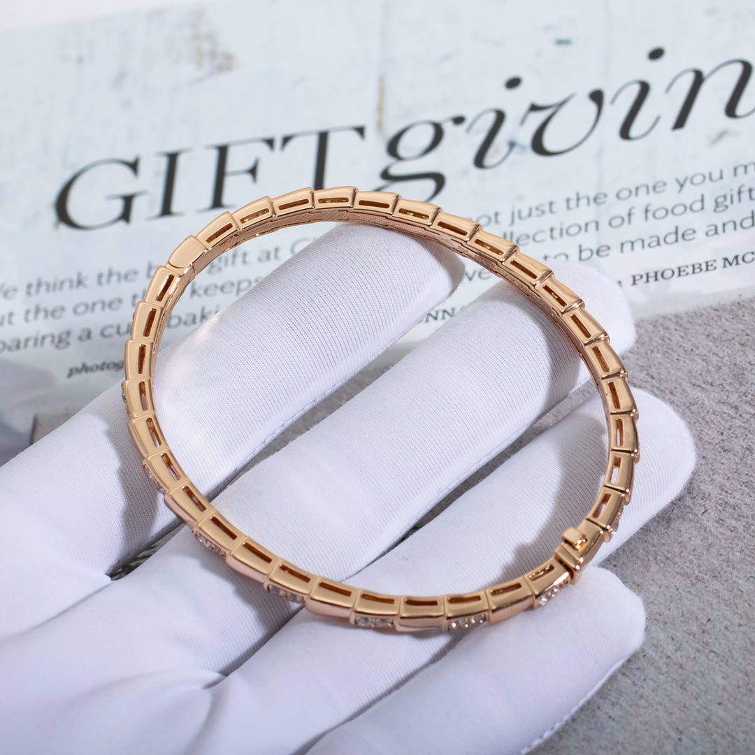 [Angela Jewellery]SERPENTI ARMBAND ROTGOLD DIAMANT