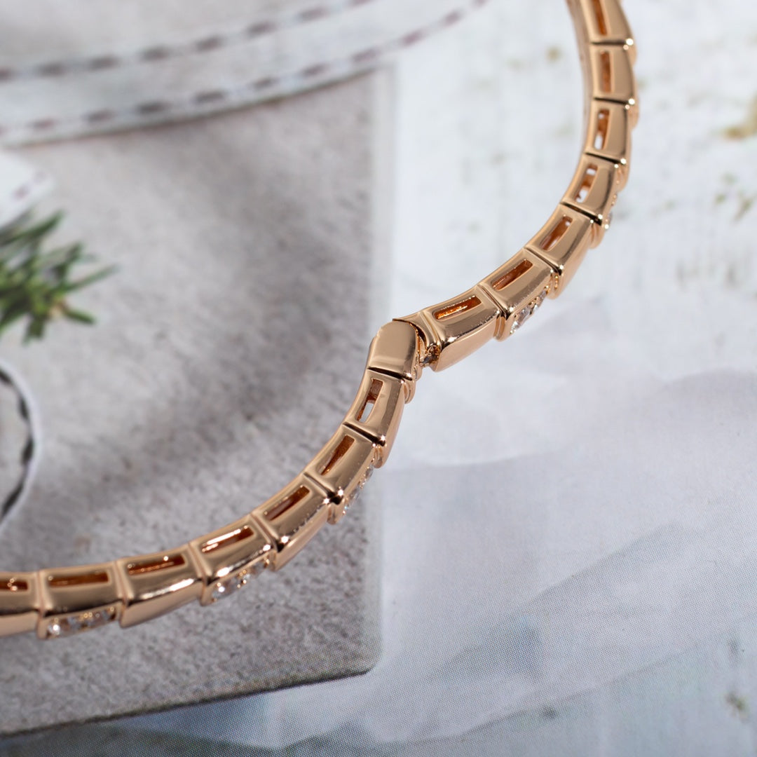 [Angela Jewellery]SERPENTI ARMBAND ROTGOLD DIAMANT