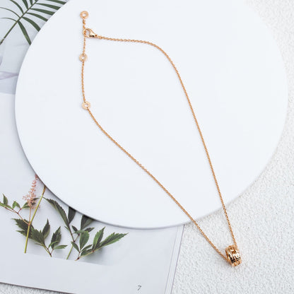 [Angela Schmuck]PARENTESI HALSKETTE ROSA GOLD