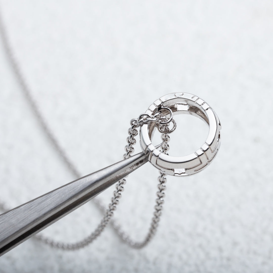 [Angela Schmuck]PARENTESI HALSKETTE SILBER