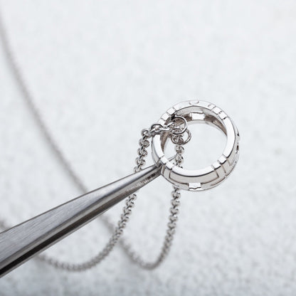 [Angela Schmuck]PARENTESI HALSKETTE SILBER